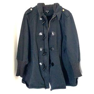 Torrid grey cotton coat.